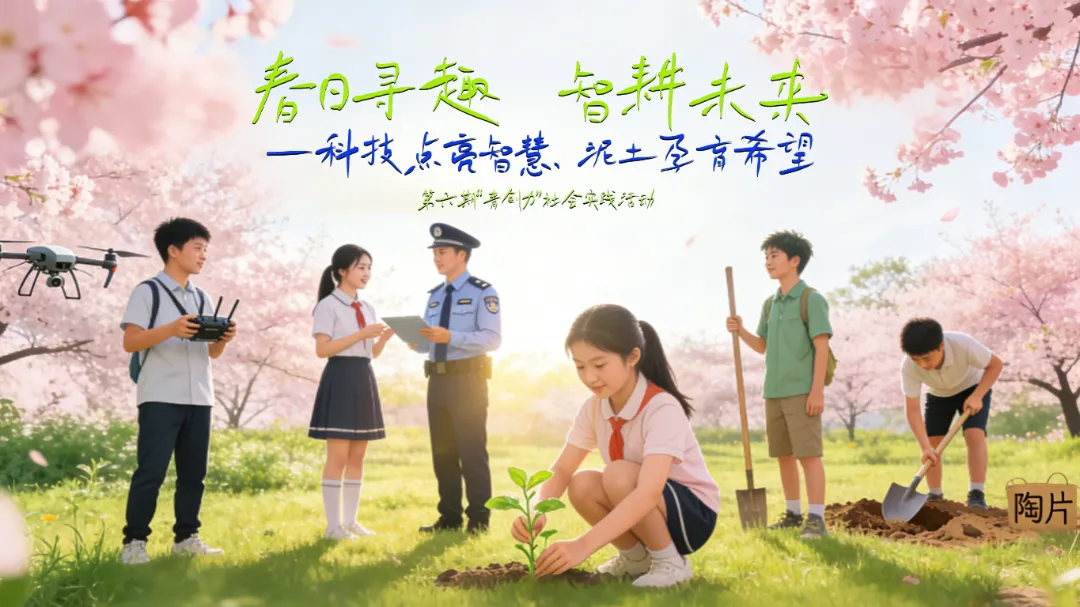 春日寻趣 智耕未来——科技点亮智慧，泥土孕育希望